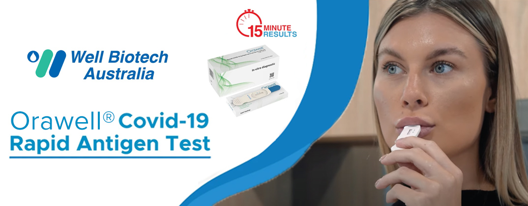 Orawell Saliva Covid Rapid Antigen Test Kit