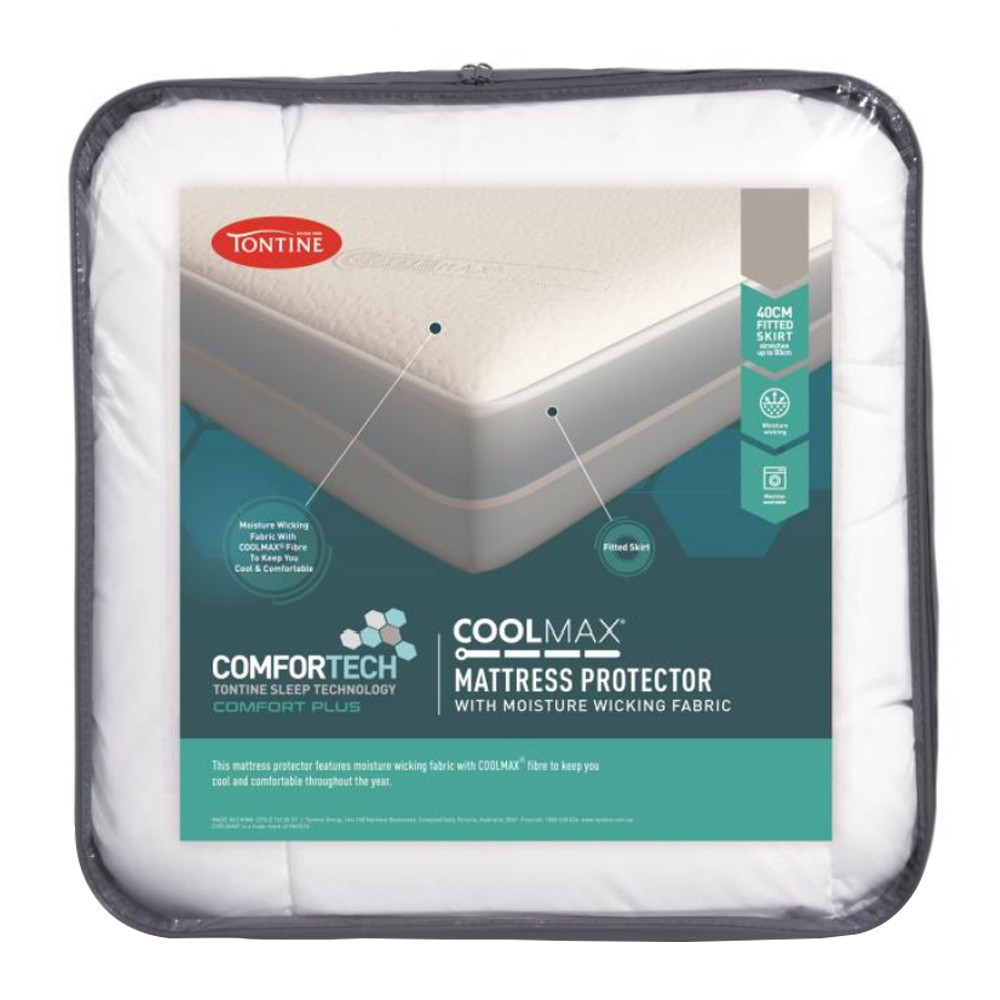 Tontine Luxe Cool Dry Comfort Mattress Topper