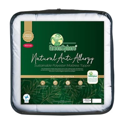 Tontine GreenSphere Natural Anti Allergy Mattress Topper