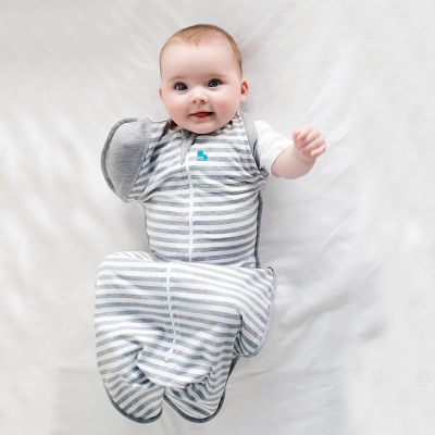 Love To Swaddle Up 50/50 Baby Swaddle and Sleeping Bag 1 Tog