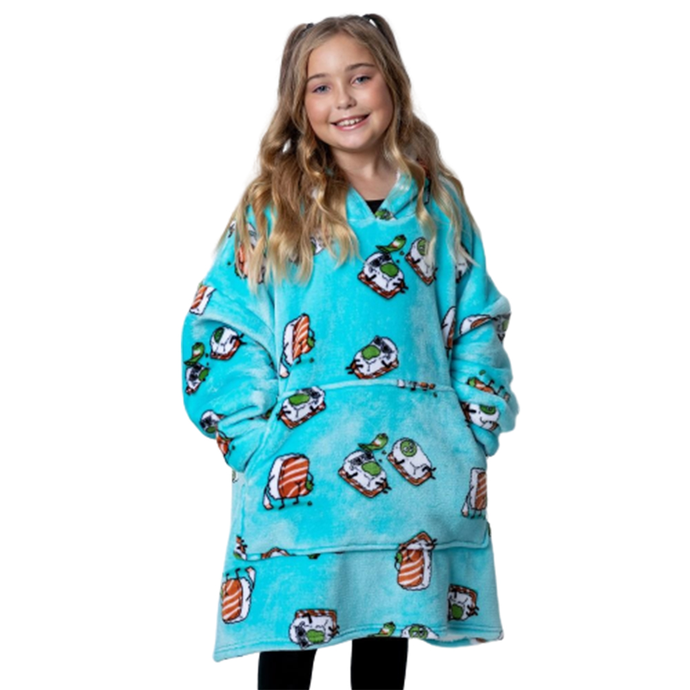 Sleepwear | Giant Oversized Hoodie Blanket Wearable Warm Hooded Unisex Kids