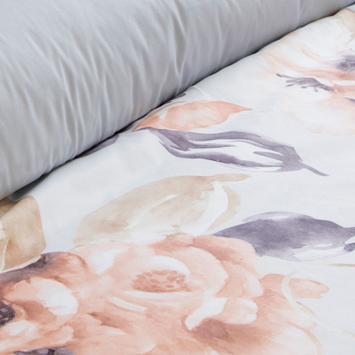 Ardor Boudoir Caitlyn Printed Microfibre Quilt Cover Set