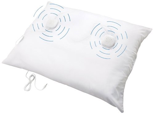 Sound Oasis Sleep Therapy Audio Pillow with Speakers