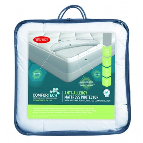 Tontine Comfortech Anti Allergy Mattress Protector